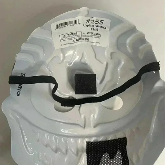 Captain America Halloween Venom Mask for Kids - Picture 6 of 7